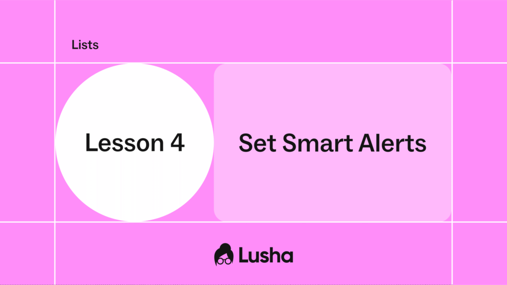 Set Smart Alerts