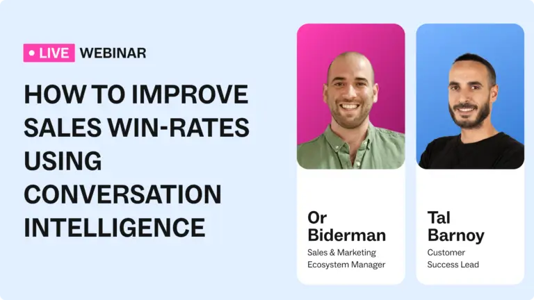 How to improve sales win-rates using Conversation Intelligence