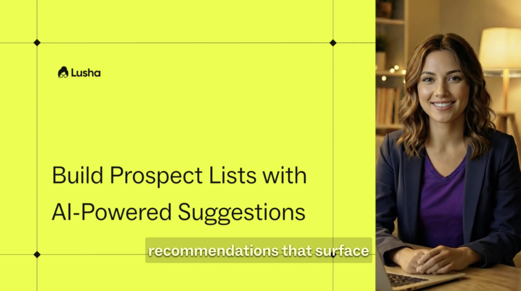 Build Prospect Lists with AI Powered Suggestions