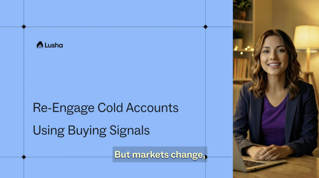 Engage Cold Account Using Buying Signals